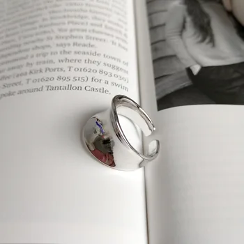 925 sterlingas sidabro blizgus sidabro žiedus mados shinny skiedra laukinių linijos atidaryti žiedai moterims 2018 m. naujas festivalis papuošalai dovana