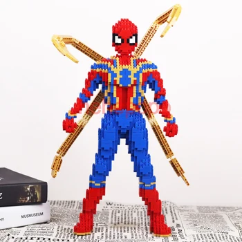 Naujas 2648pcs 1035 Super Hero Spider Modelį Žmogus Surinkti 3D Modelį 
