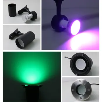RGB LED WIFI 2.4 G Smart Lemputės Šviesos Lampada Aliuminio Nuotolinio Valdymo Balsu Atminties Režimas 