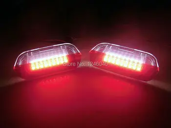 2VNT LED Durų Šviesos mandagumo durų lempa 