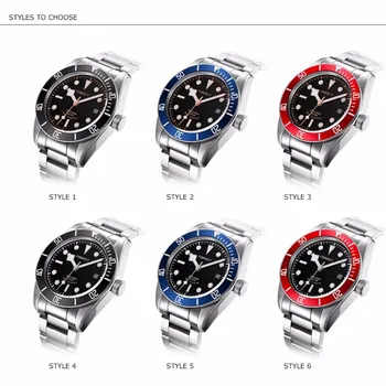 Corgeut Dizainą, Prabangos Prekės ženklo Vyrai Laikrodžiai lume Automatinė 2019 Karinės Sporto Plaukti Laikrodis atsparus Vandeniui Verslo Mechaninis Laikrodis