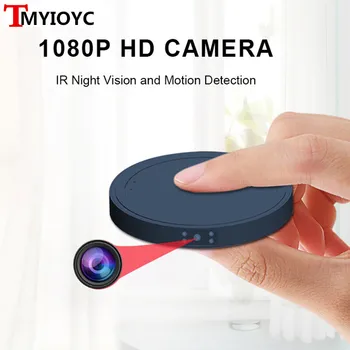HD 1080P MD19A Mini kamera 8 valandas IR veikti naktinis matymas, judesio aptikimas veiksmų Kamera, Mikro Kamera paramos 128G kortelės