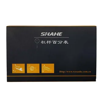 Shahe tikslieji įrankiai 0-0.8 mm 0.01 mm metrinis dial indikatoriaus su Red jewel metrinės matavimo ratukas indikatorius