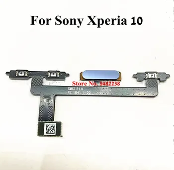 Originalus pirštų Atspaudų jutiklis Flex kabelis Sony Dual I3113 Touch ID galios Apimtis namai Flex kabelis