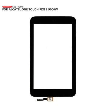 LCD Ekranas + Touch Ekranas skaitmeninis keitiklis Pakeisti Alcatel One Touch Pixi 7 OT9006 9006W Nemokamai Įrankiai