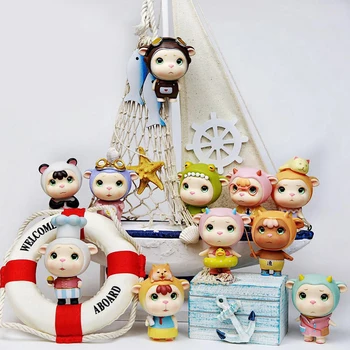 Anime Emily ' s Neverland Aklas Langelį Duomenys Mielas Mažai Gyvūnų apdailos Žaislai staigmena lėlė, vaikams, gimtadienis, kalėdos, veiksmų dovana
