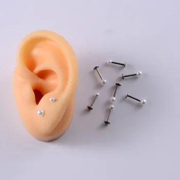 Trimatis modeliavimas silikono ausies modelis punkcija mokymą, kelti nosį nagų, liežuvio nagų, bamba krūties nagų disply