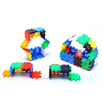 Ruizhi 100vnt/200pcs Vaikams Spalvingas Plastiko Blokai Švietimo Žaislai, Matematikos Mokymosi Įdėjimas Blokai Vaikams, Žaislai RZ1072