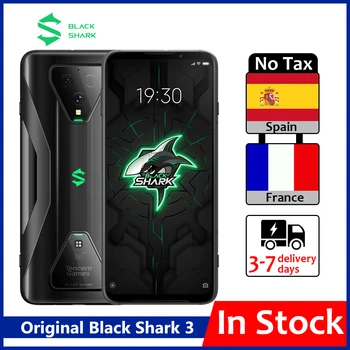 Ispanijos akcijų Pasaulinė Versija Black Shark 3 5G Žaidimų Telefonas 6.67