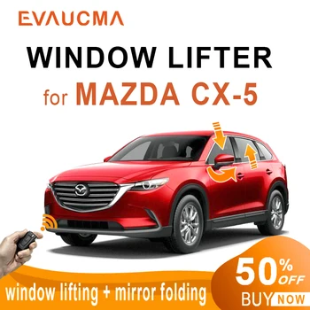 Automobilių aksesuarai, auto langą aukštyn ir žemyn,&sulankstomos galinės veidrodis tinka Mazda CX-5-2020 m. automobilio galia lango arčiau