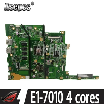 Su 4GB RAM E1-7010 4 branduolių Asus E402W E402WA Laotop plokštė Mainboard testuotas