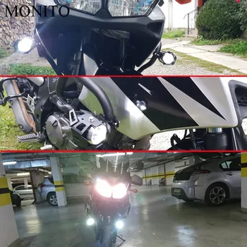 Motociklo Šviesos diodų (LED) Vairuotojo priekinis žibintas Priešrūkinis Žibintas Pagalbinė Lemputė 12v U5 BMW S1000R S1000 Benelli be300 be600 tnt/300 600