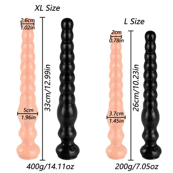 DopaMonkey Analinis Granulės Užpakalis Kištukai didelis analinis kaištis ilgio dildo siurbtukas karoliukai butt plug kamuolys analinis kaištis sekso žaislai moterims, vyrams