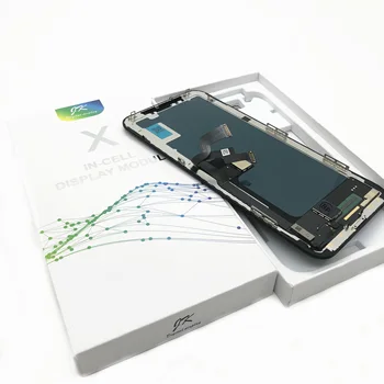 JK Incell LCD Ekranas Jutiklinis Ekranas skaitmeninis keitiklis Asamblėjos iPhoneX LCD Pantalla Ekranas 