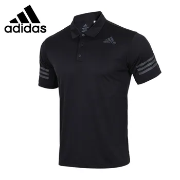 Originalus Naujas Atvykimo Adidas CLIMACOOL naudotis POLO marškinėliai, vyriški trumpomis rankovėmis Sportinę aprangą
