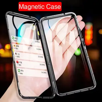 Magnetinio Adsorbcijos Apversti Telefono dėklas Samsung Galaxy A51 A21s A71 A70 A30s M30s A50 Galinį Dangtelį Samsun 50 51 Atveju Magnetas