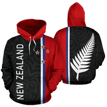 PLstar Kosmosas Naujosios Zelandijos Šalies Emblema Maorių Aotearoa Gentis Juokinga 3Dprint Vyrų/Moterų NewFashion Streetwear Hoodies Puloveris A14