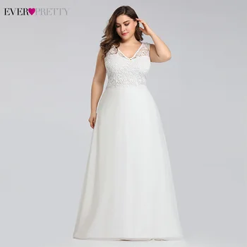 Kada nors gana Plus Size Vestuvių Suknelės, Nėriniai-Line Floor-Length Rankovių Iliuzija Elegantiškas Vestuvių Suknelė 2020 Vestido De Noiva