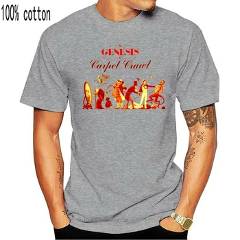 Genesis Band Apgauti Uodegos Albumo Viršelio Derliaus 1976 Licenciją Suaugusiųjų Viršūnes Tee Marškinėliai T-Shirt M, Xl 2xl 3xl
