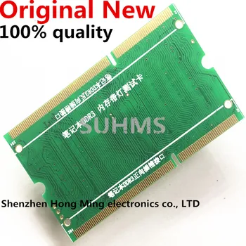 Originalus Naujas DDR2+DDR3 atminties lizdas testeris kortelės nešiojamas plokštė Notebook Laptop su LED