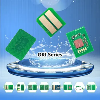 8pcs Aukštos kokybės 1279001 kasetė chip reset už Oki B710 B720 B730 710 720 730 spausdintuvo tonerio lustas