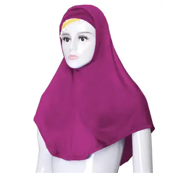 2vnt Moterų Musulmonišką Hidžabą Skrybėlę Ninja Pagal Šalikas Amira Arabų Kaulų variklio Dangčio, Galva, Kaklas Pilnas draudimas Niquabs Vidinis Skrybėlę, Šaliką galvos Apdangalai Naujas