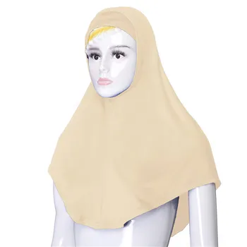 2vnt Moterų Musulmonišką Hidžabą Skrybėlę Ninja Pagal Šalikas Amira Arabų Kaulų variklio Dangčio, Galva, Kaklas Pilnas draudimas Niquabs Vidinis Skrybėlę, Šaliką galvos Apdangalai Naujas