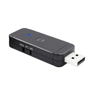 Belaidžio Laidinio USB Keitiklis, Bluetooth Gamepad Žaidimų Valdiklis Adapteris Nintend Jungiklis ForWii U ForPS3 PS4 Xbox 360 Vieną PC
