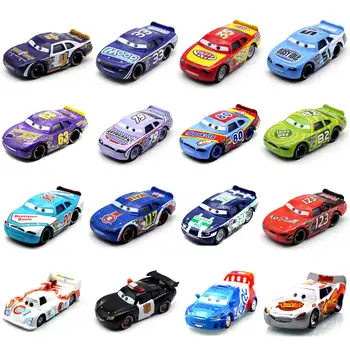 18 Stiliaus 2018 Naujas Disney Pixar Cars 1:55 Žaibas McQueen nustatyti 2 ir 3 Lenktynių NR. 51Diecast Hutodoroki Metalo Žaislas Automobilis Vaikams