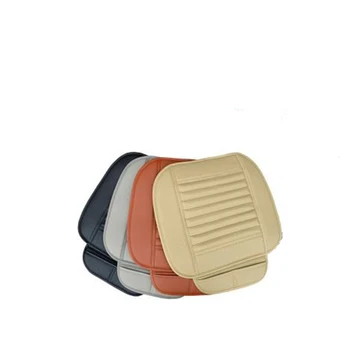 Automobilių PU odos sėdynės apima keturis sezonus universali pagalvėlė automobilių padengti automobilio salono neslidus backless automobilio sėdynių pagalvėlių rinkinys