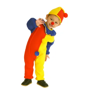 Umorden Halloween Kostiumai Neklaužada Klounas Kostiumas Kūdikių Mergaitės Berniukai Bamblys Vaikai Fancy Dress Jumpsuit