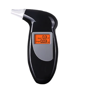 Naujas Nešiojamas Skaitmeninis Alkoholio Analizatorius Detektoriaus Testą Įrankis LCD Ekranas Breathalyzer su Apšvietimu