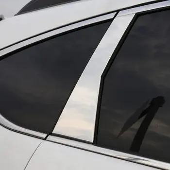 Honda CRV CR-V 2012 m. 2013 m. M. m. 2016 Nerūdijančio Plieno Lango Apdailos Centras Ramsčių Apima 6Pcs/set Automobilių Reikmenys