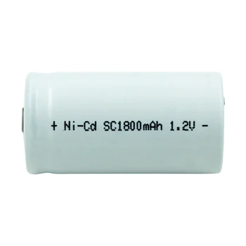 4-20pcs 1.2 V 1.8 Ah NICD Ni-cd Įkrovimo Baterija (akumuliatorius Ląstelių SC Sub C Ląstelių su Lydmetalis Tab Makita Hitachi Elektros Baterijos