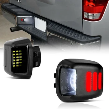 Automobilio LED Licencijos numerio apšvietimo Lemputės Galinis Žibintas atsparus Vandeniui Taillamp už 
