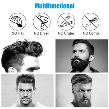 Elektros Barzda Tiesinimo Šukos Plaukų Šepetys Padengti tiesinimo priemonė Vyrų Greitai Stilius Įrankiai Vyrų Styler Raizginys Hair Curler