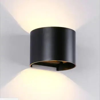 L Lauko sienos šviesos diodų (LED) Modernus minimalistinis LED sienos lempos aliuminio gyvenimo kambario, miegamasis eilėje žibintai kūrybos vonios kambarys vonios kambarys