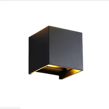 L Lauko sienos šviesos diodų (LED) Modernus minimalistinis LED sienos lempos aliuminio gyvenimo kambario, miegamasis eilėje žibintai kūrybos vonios kambarys vonios kambarys