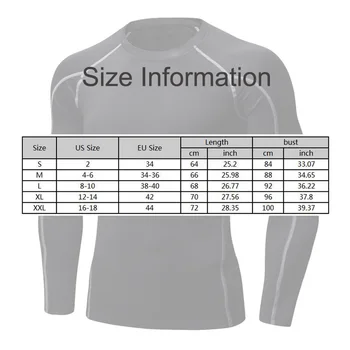 Mados Quick Dry Vyrai Veikia marškinėliai ilgomis Rankovėmis Sporto Viršūnės Vyrų Bodybuliding Suspaudimo Marškinėliai Lieknėjimo Sporto Stora