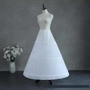 EZKUNTZA Didelis 3 Žiedai Balti Mergina Vestuvių Suknelė Gali Būti Reguliuojamas Elastinga Juosta, Nėrinių Iki 2021 Naujų Vestuvių Priedai
