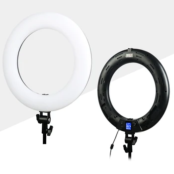 Viltrox VL-600T Belaidžio nuotolinio valdymo LED šviesos Žiedas 3300K~5600K fotoaparato nuotraukų fotografavimo Studijoje 