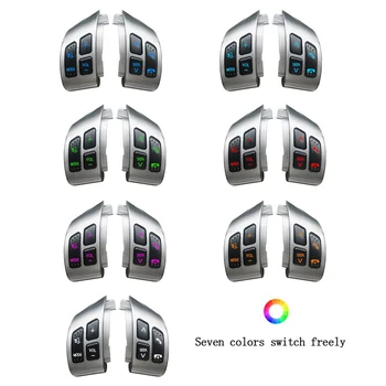 7 spalvų šviesą nemokamai perjungimo Daugiafunkcis Vairas Jungiklio Mygtuką, Garsas Jungiklis 2006-2013 m. Suzuki, Swift, SX4