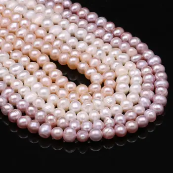 Natūralūs Gėlavandenių Perlų Duobute Aukštos Kokybės Prarasti Tarpiklis Karoliukai Papuošalai Priėmimo 