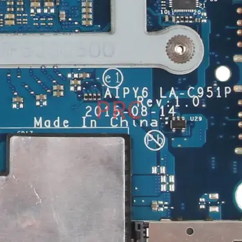 AIPY6 LA-C951P Lenovo Ideapad Y700-14ISK I7-6700HQ R9 M375 Nešiojamas plokštė SR2FQ 216-0866000 DDR4 Sąsiuvinis Mainboard