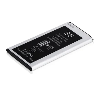 OCKERED Bateriją, skirtą Samsung Galaxy S5 Bateries G900 G900S G900I G900F G900H 9008V 9006V 900W EB-BG900BBU EB-BG900BBC