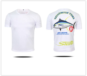 Drabužių Žvejybos Vasaros Marškinėlius Kvėpuojantis Kovos su prakaito Sporto Quick Dry T-shirt Anti-uv Vyrų Lauke, Dviračių sportas, Žvejyba Marškinėlius