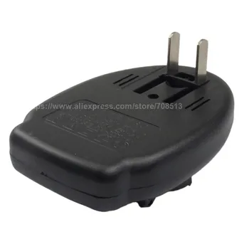 Button Cell Baterija, Kroviklis su 2-lizdas LIR2032 LIR2025 LIR2016 - Black (JAV plug)