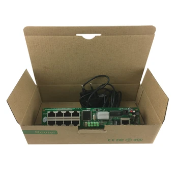 OEM gamintojas tiesiogiai parduoti pigiai laidinio paskirstymo dėžutė 8-port router moduliai OEM laidinio maršrutizatorius modulis 192.168.0.1