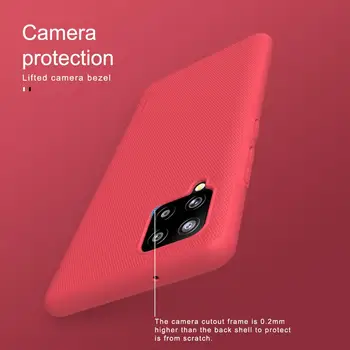 Samsung Galaxy A42 5G Atveju Korpusas Nillkin Super Matinio apsaugoti kietas PC Galinį Dangtelį Telefono Dėklai Samsung A42 5G