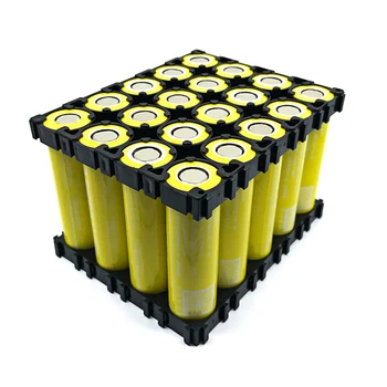 50Pcs 18650 Baterija Anti Vibracija Turėtojas Baterija Plastikinį Laikiklį, 4x5 laiko Tarpsnių Įkraunamas Baterijas, Stendas, Stovas Saugojimo Laikiklis